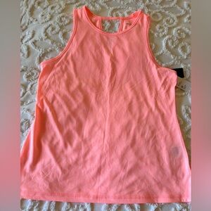 Ideology sleeveless top, coral, Rapidry, size L, NWT